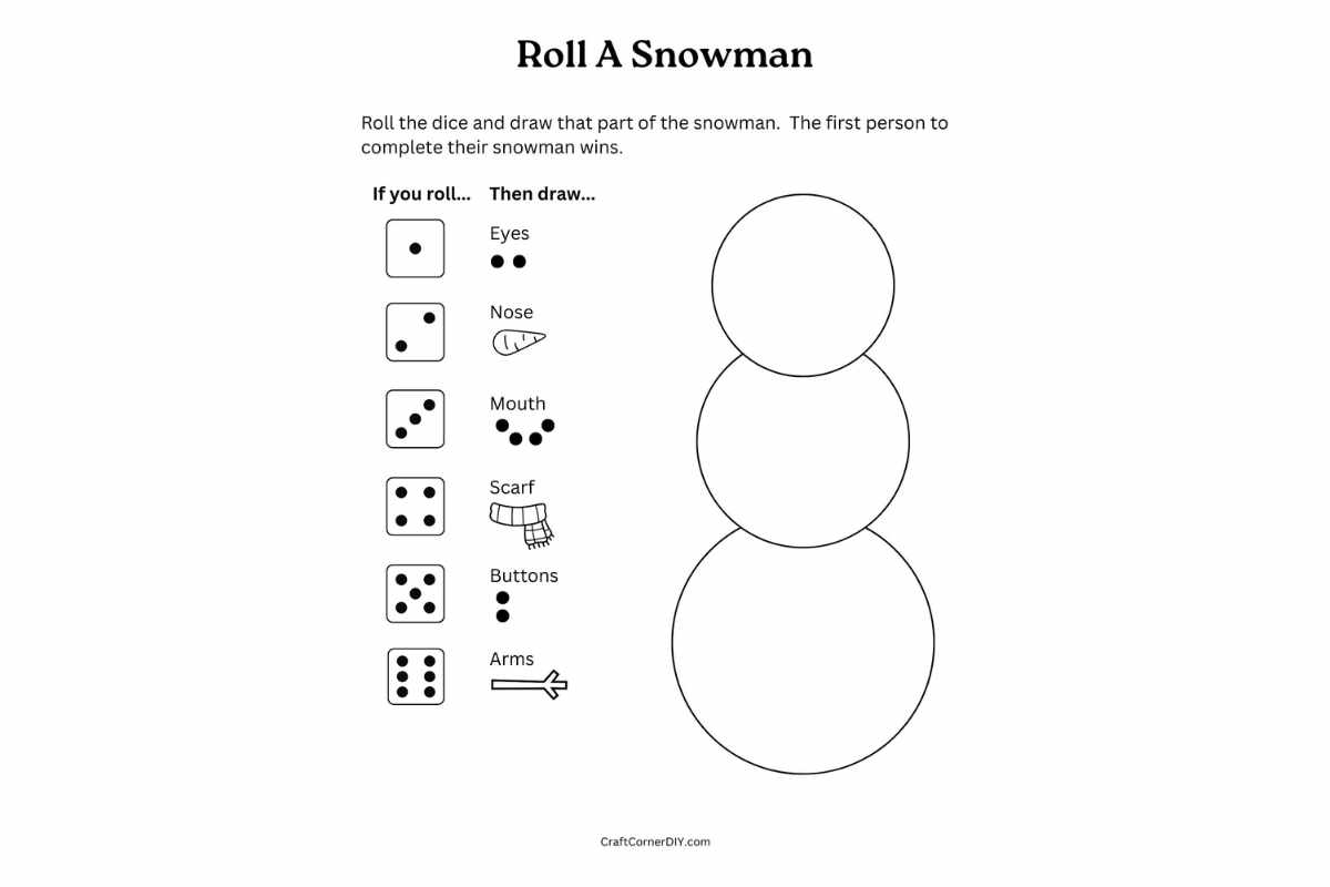 roll-a-snowman-game-free-printable-craft-corner-diy