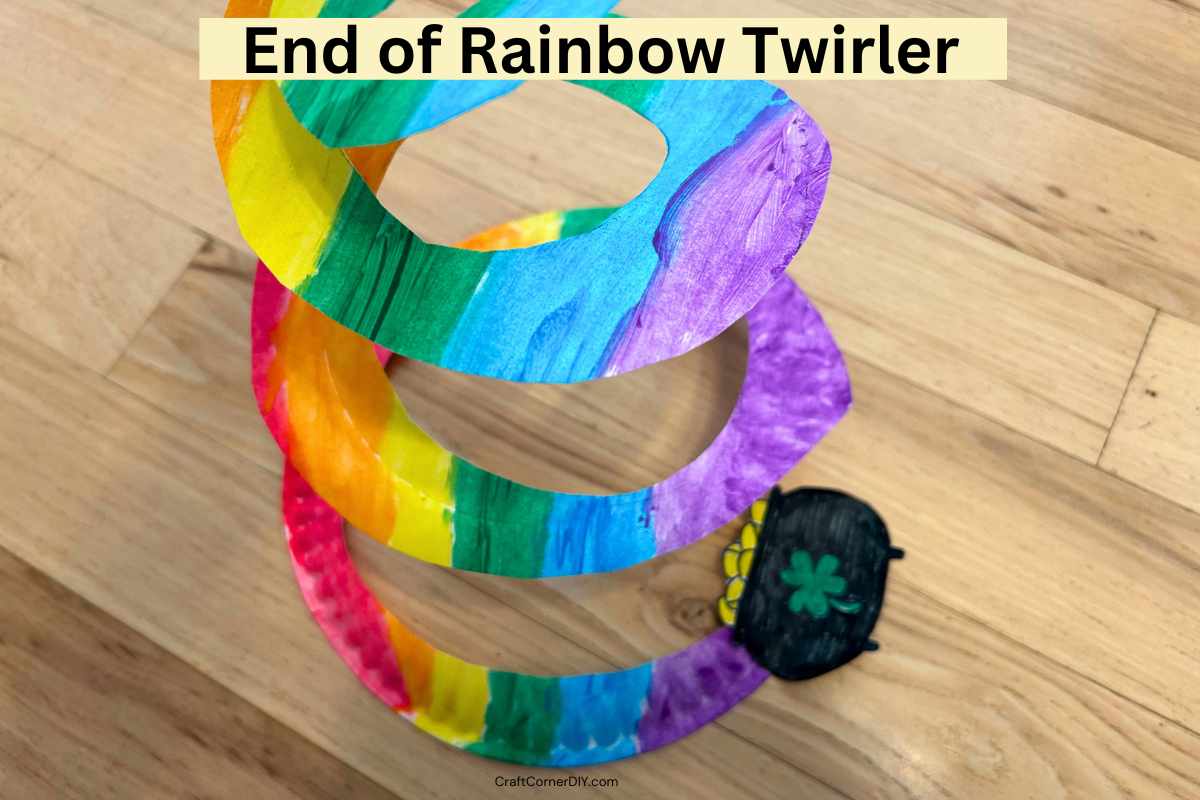 End of the Rainbow Twirler Craft | Craft Corner DIY